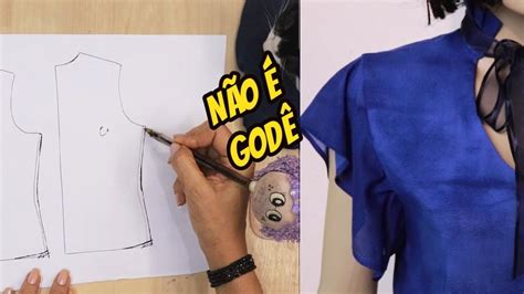 Blusa Manga GodÊ Modelagem Luciete Vasconcelos Youtube Gode