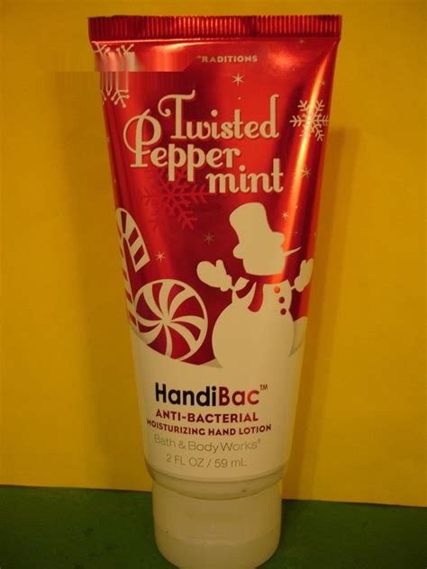 Bath & Body Works Twisted Peppermint Anti Bacterial Hand Cream Lotion