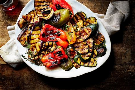 Grilled Vegetable Antipasti Recette Manger Sainement Recette