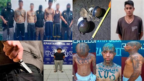 Mas De 70 Pandilleros Capturados Policias Capturan A Sadico Capturan