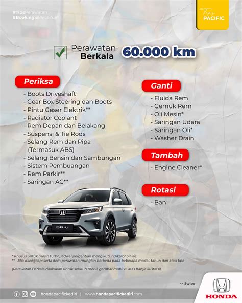 Perawatan Service Berkala Km Honda Pacific Kediri