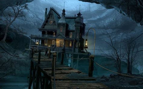 Haunted House Halloween Wallpapers 4K, Full HD Mobile&Desktop ...