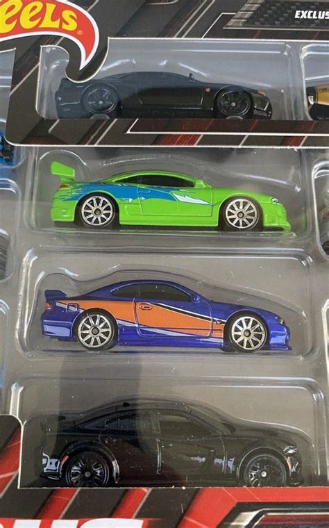 Hot Wheels Fast Furious 10 Car Box Set