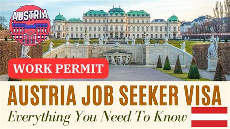 Austria Job Seeker Visa Immigration To Austria Austria Work Permit