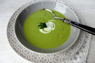 Erbsencremesuppe Mit Minzjoghurt Von Lmo Chefkoch