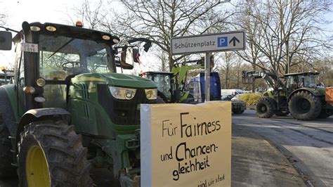 Bauernproteste In G Ttingen Sorgen F R Verkehrsbehinderungen