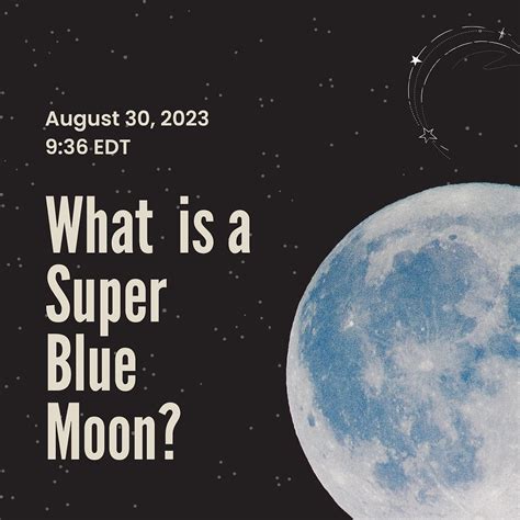 What is a Blue Moon and a Super Moon? When will Super Blue Moon Occur?