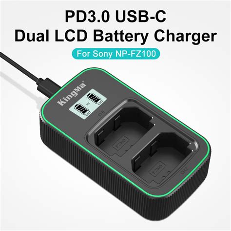 Jual Kingma Dual Fast Charger Lcd Np Fz Batamkamera