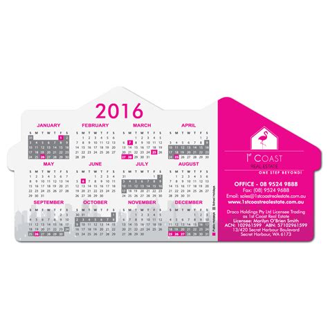 Calendar Magnets | Gallery | Keep your customers Organised