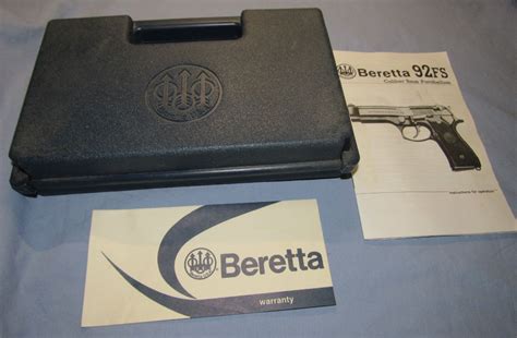 Beretta Model 92 Fs Centurion 9 Mm Used W Box And Papers 9mm