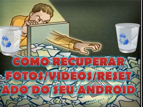 Como Recuperar Arquivos Fotos Deletados Do Android Ou RESETADO YouTube