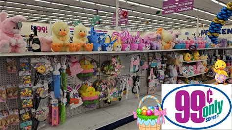 99 CENT ONLY STORE EASTER SPRING DECOR FINDS 2024 BROWSE WITH ME YouTube