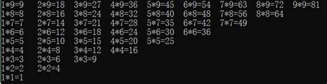 Java如何打印输出九九乘法表「建议收藏」 腾讯云开发者社区 腾讯云