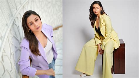 Alia Bhatt Nails The Power Dressing In Suit And Pant Outfits Iwmbuzz