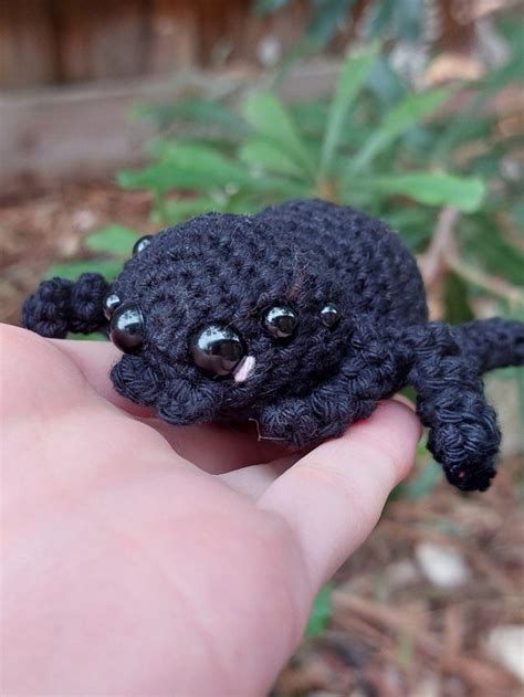 Simon The Spider Crochet Spider Amigurumi Spider Etsy