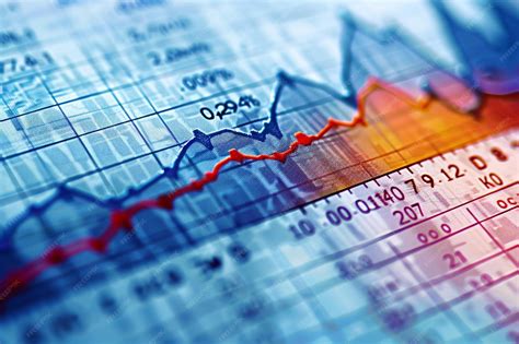 stock market charts  trends finance growth chart premium ai