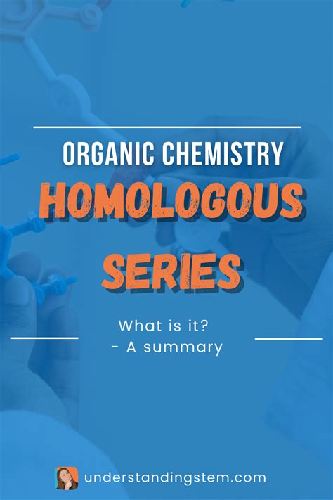 Summary of homologous series - organic chemistry (chemistry notes ...