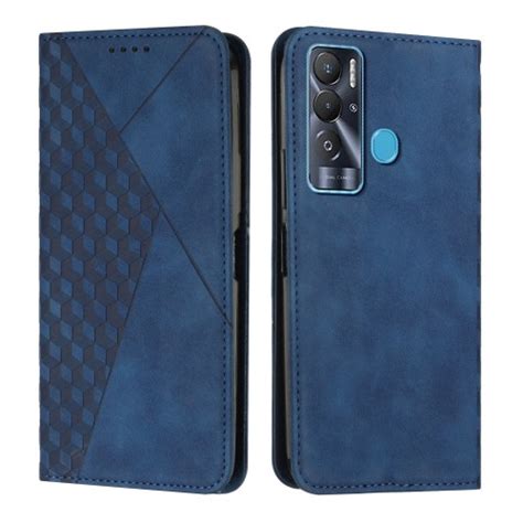 For Tecno Pova Neo Diamond Splicing Skin Feel Magnetic Leather Phone