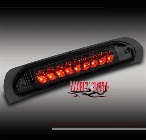 For 02 08 Ram 1500 03 09 2500 3500 Led Third 3rd Tail Brake Light Lamp Smoke Ebay