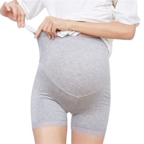 Womens Maternity Panties Shapewear Mid Thigh Pettipant Seamless Soft