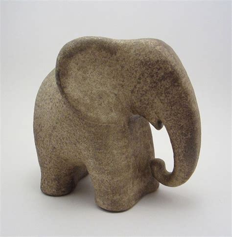 Mid Century S Modernist Elephant Sculpture Elephant Sculpture