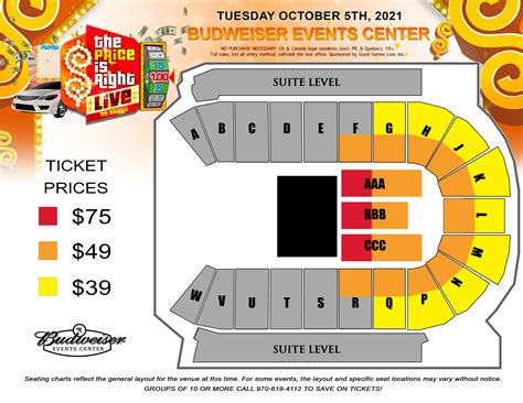 Budweiser Events Center Seating Chart Brokeasshome