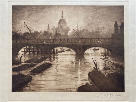 Christopher Richard Wynne Nevinson 1889 1946 St Pauls Cathedral And