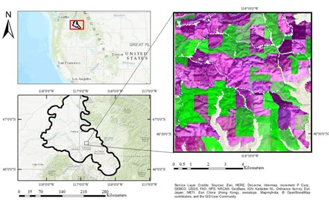 Palouse Region Map