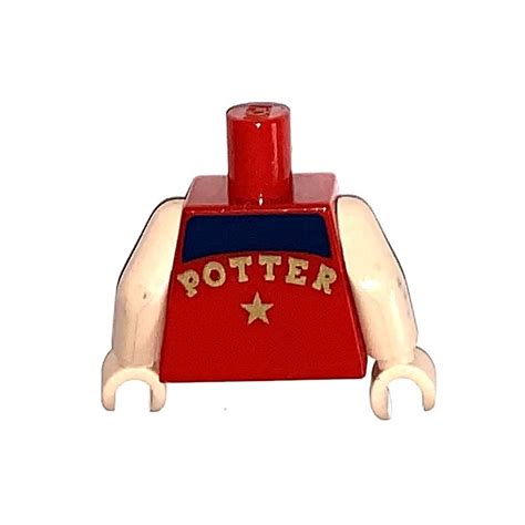 Lego Red Harry Potter In Tournament Swimsuit And Flippers Torso 973 76382 Brick Owl Lego