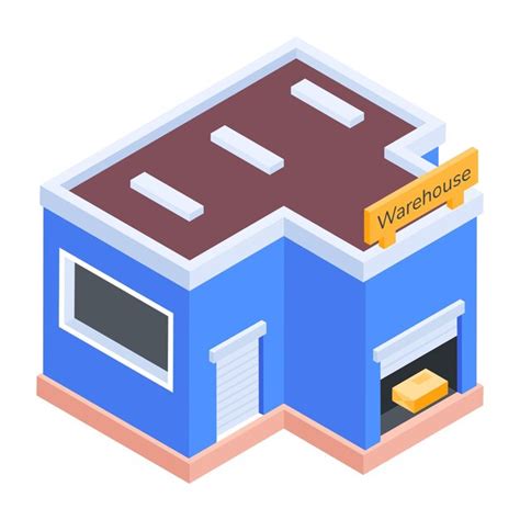 Premium Vector Delivery Services Isometric Icon