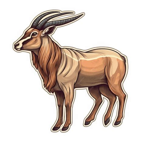 Premium Photo | Illustrated Rams and Goats Heraldic Animal Images