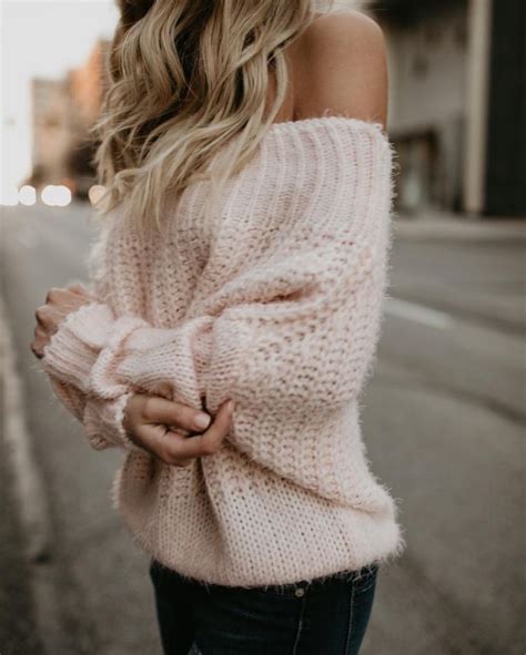 Pink Sweaters