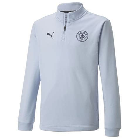 Manchester City Trainingsshirt 1 4 Reißverschluss Pre Match Heather