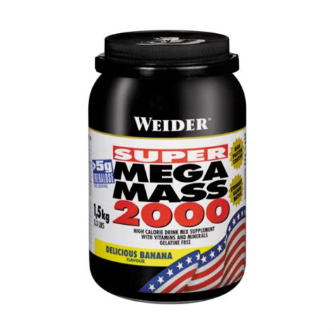 ᐉ Weider Super Mega Mass 2000 1500 gr на топ цена Fitholic