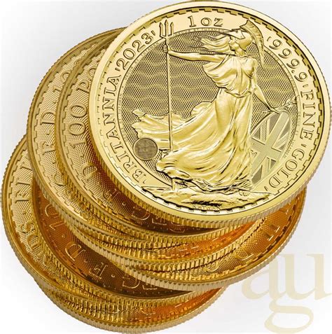 1 Unze Goldmünze Britannia 2023 King Charles