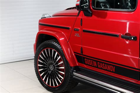 Mercedes Amg G Light Pack Inferno Red Topcar Design