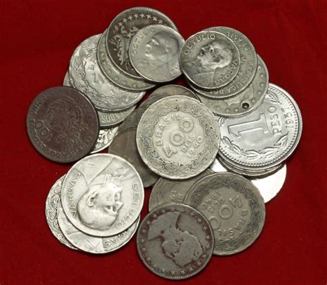 Lote De Moedas De 10 Centavos De Diversos Anos Pesando