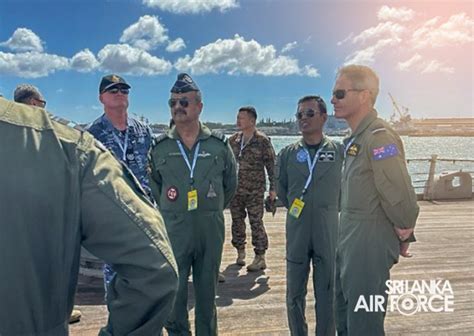 Commander Attends Pacific Air Chiefs Symposium Sri Lanka Air Force