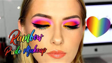 Pride Rainbow Inspired Makeup Tutorial 💛 Shivonmakeupbiz Youtube