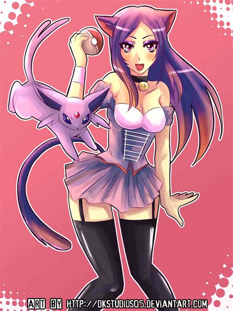 Pokemon: Sara 01 COMMISSION by DKSTUDIOS05 on DeviantArt