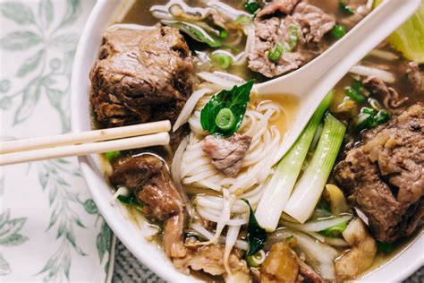 Instant Pot Oxtail Pho Bo Vietnamese Beef Noodle Soup With Oxtail Hungry Wanderlust