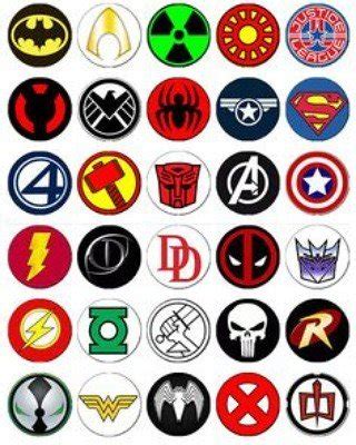 Superhero Logos Marvel