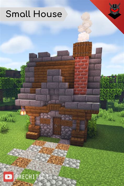 Minecraft Medieval Small House | Minecraft cottage, Minecraft medieval ...