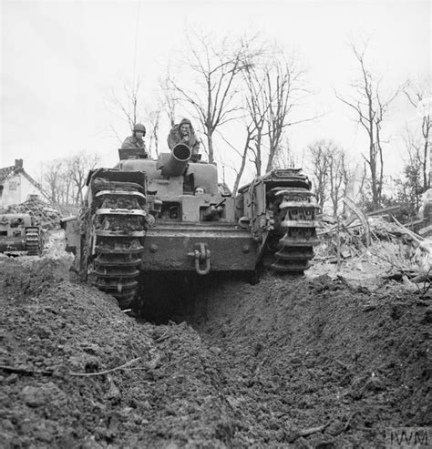 Churchill Avre Armoured Vehicle Royal Engineer Was A Modified