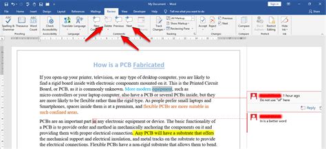 How To Delete Comments In Word Officebeginner