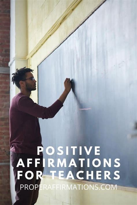 30 Positive Affirmations For Teachers Today