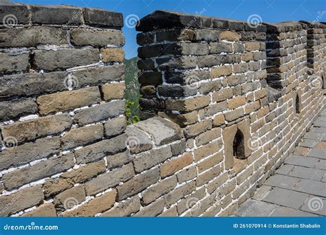 Muro De Fortaleza Batalhas O Grande Muro Foto De Stock Imagem De