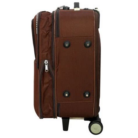 KLASSY COLLECTION Polyester Designers Luggage Trolley Bag At Best Price