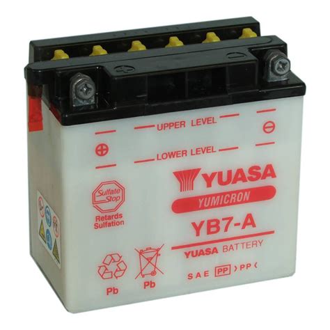 Jual Yuasa Battery YB7 A Accu Yuasa YB7 A Aki Basah Motor Thunder