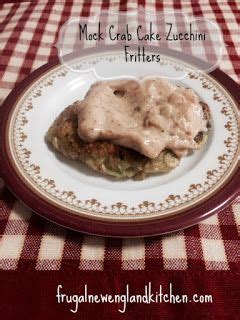 Mock Crab Cakes Garden Green Zucchini Fritters Healthy Recipe